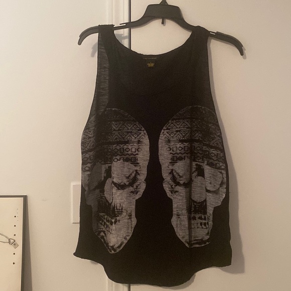 QED London skull tank top - Picture 1 of 3